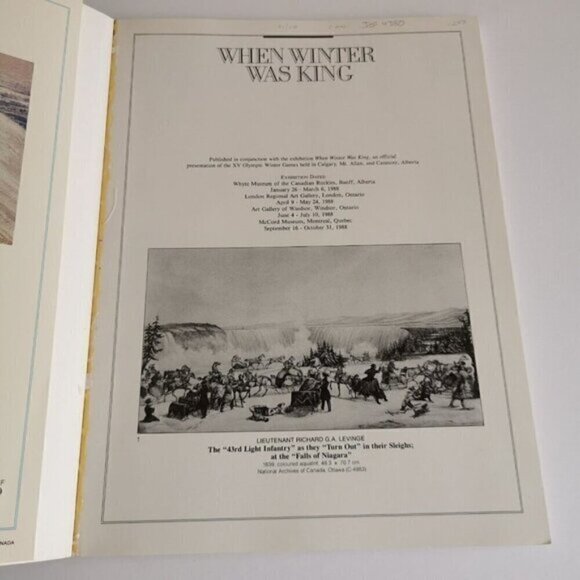 When Winter Was King Images of Winter in 19th Century Canada 1988 Book Illustrat - Picture 5 of 10